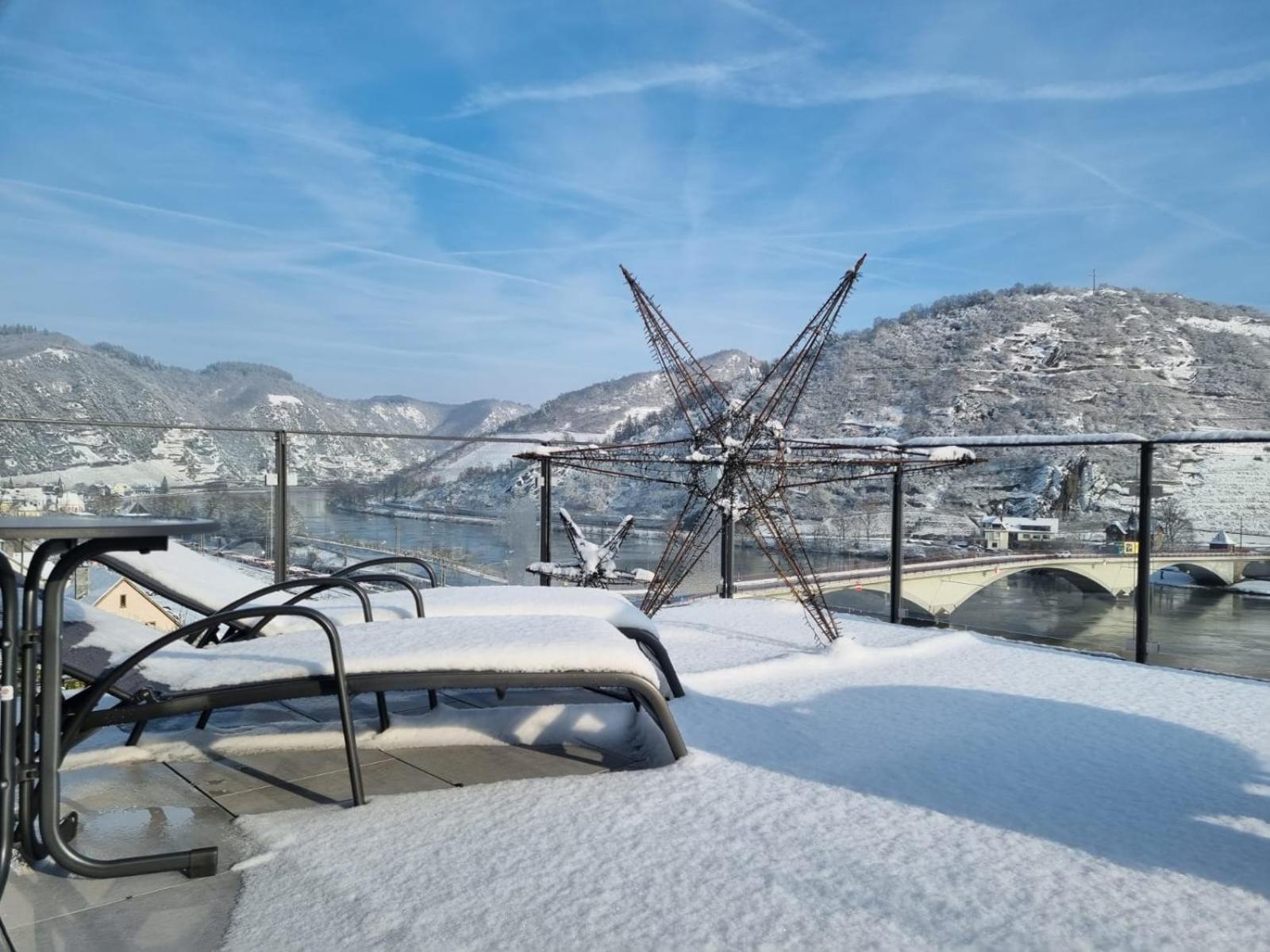 Mv Roemervilla, Lofts & Penthouses Mit Traumhaftem Moselpanoramablick Und Sauna Treis-Karden Rum bild