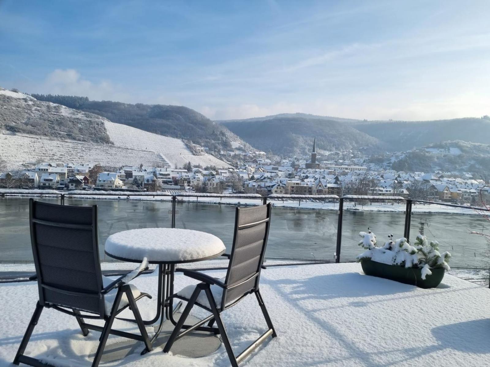 Mv Roemervilla, Lofts & Penthouses Mit Traumhaftem Moselpanoramablick Und Sauna Treis-Karden Rum bild